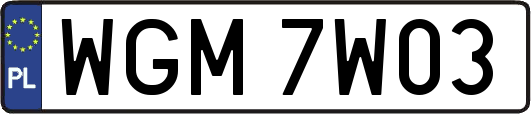WGM7W03