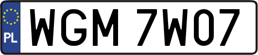 WGM7W07