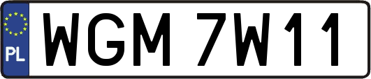 WGM7W11