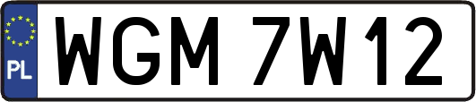 WGM7W12