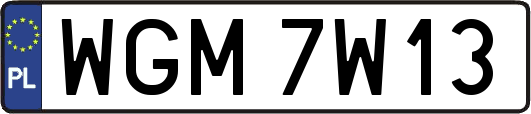WGM7W13