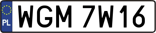 WGM7W16