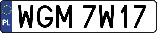 WGM7W17