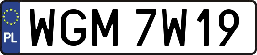 WGM7W19