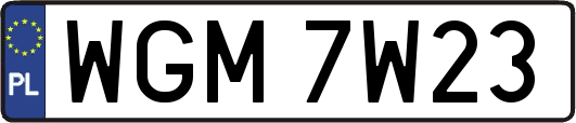 WGM7W23