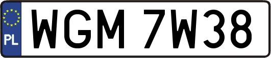WGM7W38