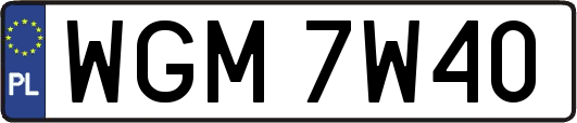 WGM7W40