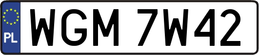 WGM7W42