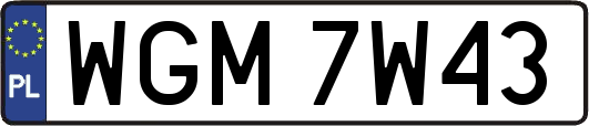 WGM7W43