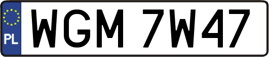 WGM7W47