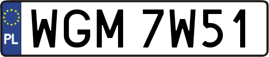 WGM7W51