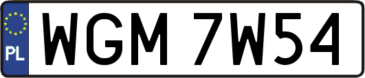 WGM7W54