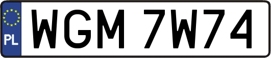 WGM7W74