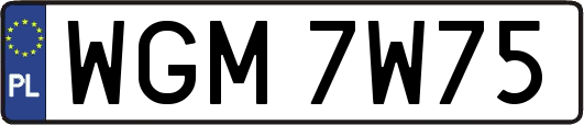 WGM7W75