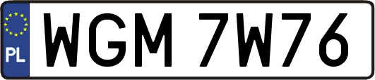WGM7W76