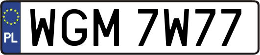 WGM7W77