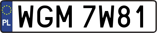 WGM7W81