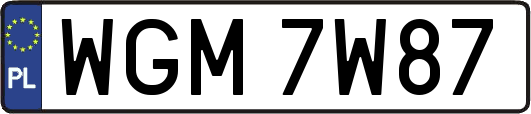 WGM7W87