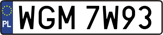 WGM7W93