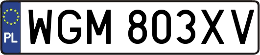 WGM803XV