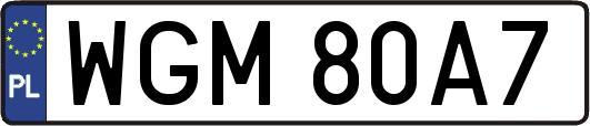 WGM80A7