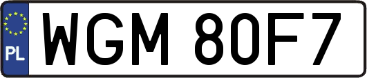 WGM80F7