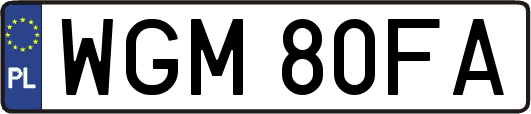 WGM80FA