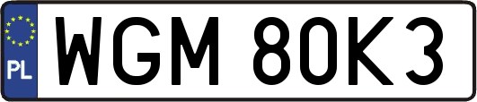 WGM80K3