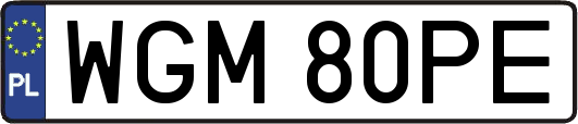WGM80PE