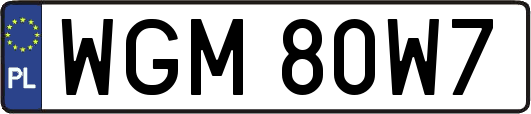 WGM80W7