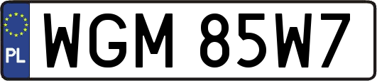 WGM85W7