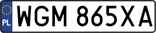 WGM865XA