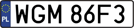 WGM86F3