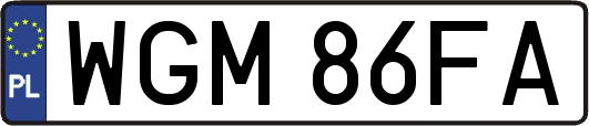 WGM86FA