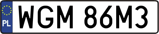 WGM86M3