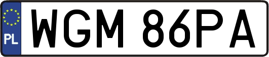 WGM86PA