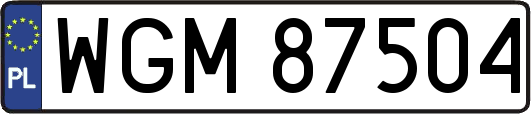 WGM87504