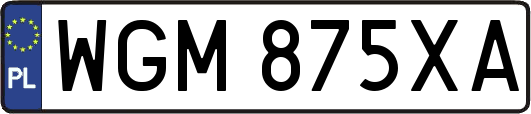 WGM875XA