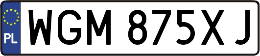WGM875XJ