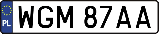 WGM87AA