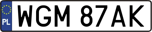 WGM87AK