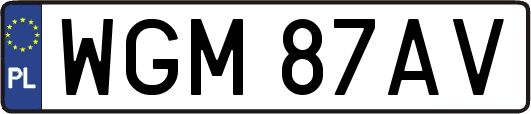 WGM87AV