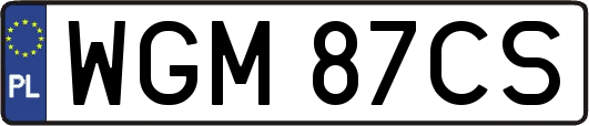 WGM87CS