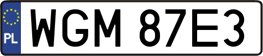 WGM87E3