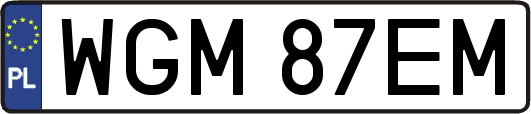 WGM87EM