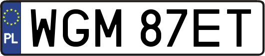 WGM87ET
