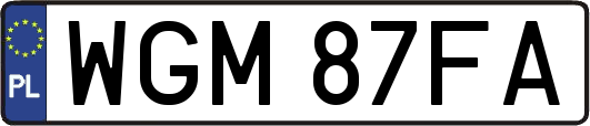 WGM87FA