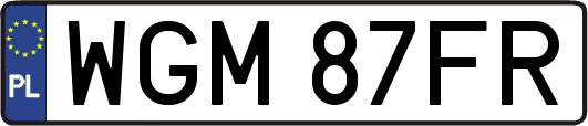 WGM87FR