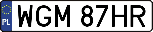 WGM87HR
