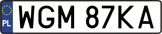 WGM87KA